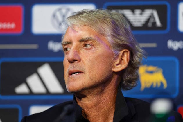 2026 27 UEFA Nations League football match between France and Italy Roberto Mancini Head Coach of Italy during the 2026 27 UEFA Nations League football match between France and Italy on October 2, 2026, at the Stade de France in Paris. PARIGI Stadio De France Parigi Francia Copyright: xFABIOxSASSOxFabioxSassox 7V8A8566
