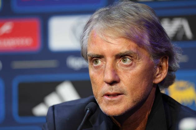2026 27 UEFA Nations League football match between France and Italy Roberto Mancini Head Coach of Italy during the 2026 27 UEFA Nations League football match between France and Italy on October 2, 2026, at the Stade de France in Paris. PARIGI Stadio De France Parigi Francia Copyright: xFABIOxSASSOxFabioxSassox 7V8A8571