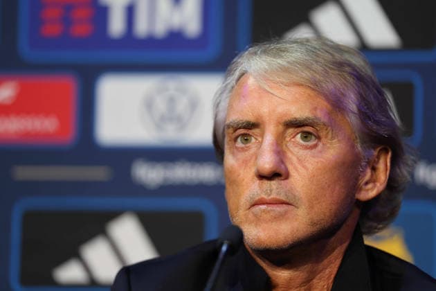 2026 27 UEFA Nations League football match between France and Italy Roberto Mancini Head Coach of Italy during the 2026 27 UEFA Nations League football match between France and Italy on October 2, 2026, at the Stade de France in Paris. PARIGI Stadio De France Parigi Francia Copyright: xFABIOxSASSOxFabioxSassox 7V8A8602