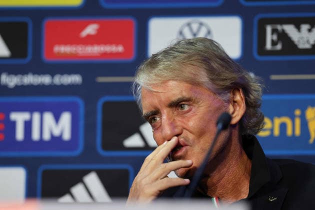 2026 27 UEFA Nations League football match between France and Italy Roberto Mancini Head Coach of Italy during the 2026 27 UEFA Nations League football match between France and Italy on October 2, 2026, at the Stade de France in Paris. PARIGI Stadio De France Parigi Francia Copyright: xFABIOxSASSOxFabioxSassox 7V8A8610