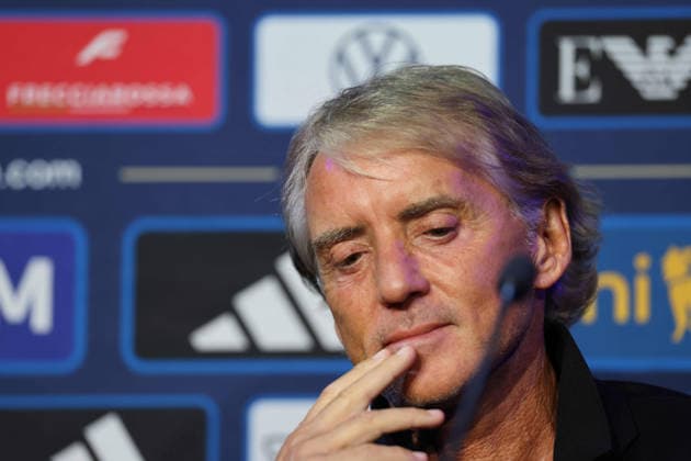 2026 27 UEFA Nations League football match between France and Italy Roberto Mancini Head Coach of Italy during the 2026 27 UEFA Nations League football match between France and Italy on October 2, 2026, at the Stade de France in Paris. PARIGI Stadio De France Parigi Francia Copyright: xFABIOxSASSOxFabioxSassox 7V8A8611