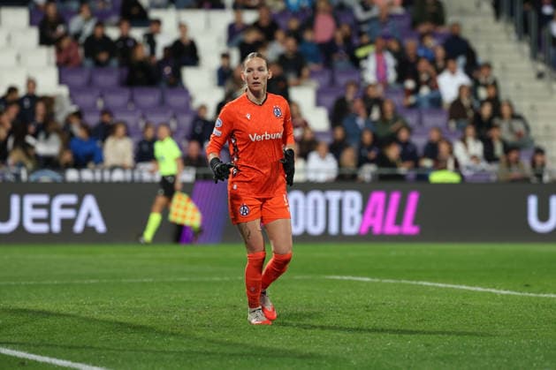 FK Austria Wien v FC Internazionale Milano - UEFA Women s Champions League 26 27 MD2 Jasmin Pal of FK Austria Wien looks on during the UEFA Women s Champions League Matchday 2 match between FK Austria Wien and FC Internazionale Milano at Franz-Horr-Stadion on October 1, 2026 in Vienna, Austria. Vienna Franz-Horr-Stadion Austria Copyright: xYigitxOerme PSxImagesxYigitxOerme PSxImagesx