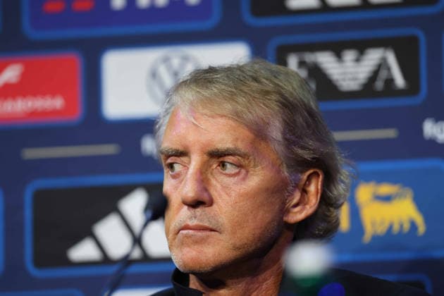2026 27 UEFA Nations League football match between France and Italy Roberto Mancini Head Coach of Italy during the 2026 27 UEFA Nations League football match between France and Italy on October 2, 2026, at the Stade de France in Paris. PARIGI Stadio De France Parigi Francia Copyright: xFABIOxSASSOxFabioxSassox 7V8A8628