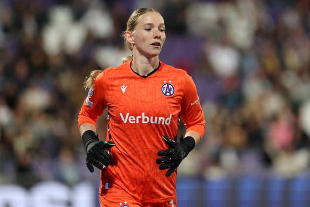FK Austria Wien v FC Internazionale Milano - UEFA Women s Champions League 26 27 MD2 Jasmin Pal of FK Austria Wien looks on during the UEFA Women s Champions League Matchday 2 match between FK Austria Wien and FC Internazionale Milano at Franz-Horr-Stadion on October 1, 2026 in Vienna, Austria. Vienna Franz-Horr-Stadion Austria Copyright: xYigitxOerme PSxImagesxYigitxOerme PSxImagesx