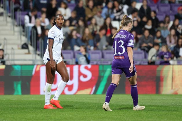 FK Austria Wien v FC Internazionale Milano - UEFA Women s Champions League 26 27 MD2 Brittany Raphino of FC Internazionale Milano looks on during the UEFA Women s Champions League Matchday 2 match between FK Austria Wien and FC Internazionale Milano at Franz-Horr-Stadion on October 1, 2026 in Vienna, Austria. Vienna Franz-Horr-Stadion Austria Copyright: xYigitxOerme PSxImagesxYigitxOerme PSxImagesx