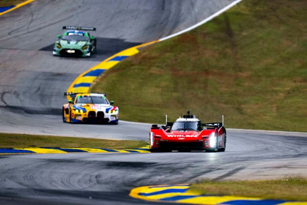 AUTO - IMSA - PETIT LE MANS 2026 31 AITKEN Jack (gbr), BAMBER Earl (nzl), VESTI Frederik (dnk), Cadillac Whelen, Cadillac V-Series.R, action during the 2026 Motul Petit Le Mans, 11th round of the 2026 IMSA WeatherTech SportsCar Championship, from October 1 to 3, 2026 on the Michelin Raceway Road Atlanta in Braselton, Georgia, United States of America - BraseltonUnited States  Copyright: xFabrizioxBoldonix