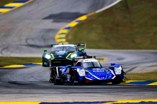 AUTO - IMSA - PETIT LE MANS 2026 22 DI RESTA Paul (gbr), GOLDBURG Dan (usa), LINDH Rasmus (swe), United Autosports USA, Oreca 07-Gibson, action during the 2026 Motul Petit Le Mans, 11th round of the 2026 IMSA WeatherTech SportsCar Championship, from October 1 to 3, 2026 on the Michelin Raceway Road Atlanta in Braselton, Georgia, United States of America - BraseltonUnited States Copyright: xFabrizioxBoldonix