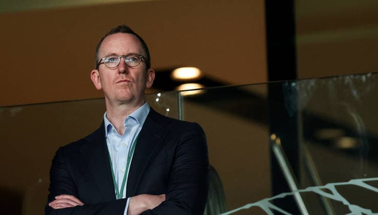 UEFA Nations League Group Stage, Aviva Stadium, Dublin 1 10 2026 Republic of Ireland vs Austria FAI CEO David Courell David Courell 1 10 2026 Copyright: xx RDR_8931