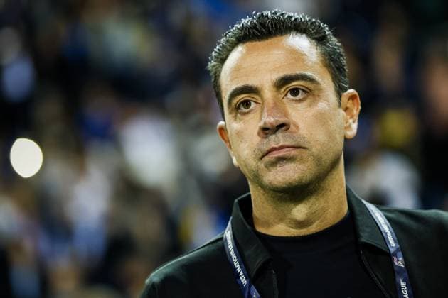 THESSALONIKI - Netherlands coach Xavi Hernandez during the UEFA Nations League match between Greece and the Netherlands at Toumba Stadium on October 1, 2026, in Greece. KOEN VAN WEEL ANP xVIxANPxSportx xxANPxIVx 571086743 originalFilename: 571086743