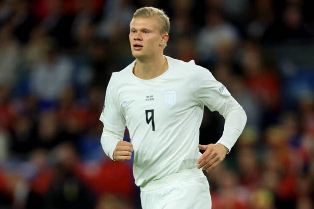 Wales v Norway - UEFA Nations League 2026 27 Group A4 MD3 Erling Haaland of Norway running during the UEFA Nations League 2026 27 group phase match between Wales and Norway at Cardiff City Stadium on October 1, 2026 in Cardiff, Wales. Cardiff Cardiff City Stadium Wales United Kingdom Copyright: xAllstarxPicturexLibraryxLtdx