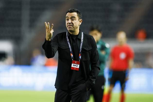 THESSALONIKI - Netherlands coach Xavi Hernandez during the UEFA Nations League match between Greece and the Netherlands at Toumba Stadium on October 1, 2026, in Greece. KOEN VAN WEEL ANP xVIxANPxSportx xxANPxIVx 571087293 originalFilename: 571087293