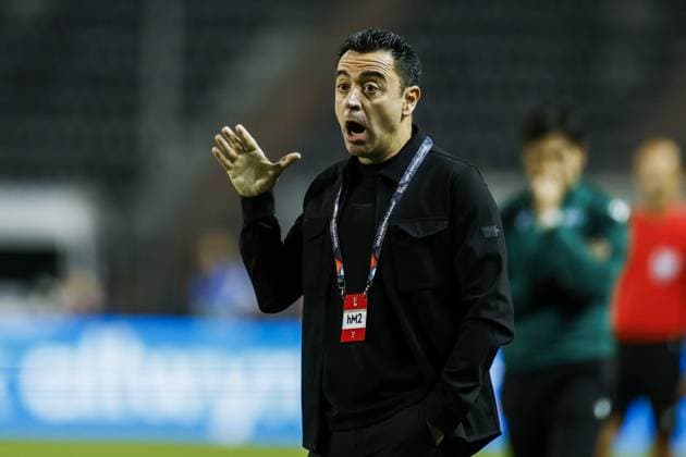 THESSALONIKI - Netherlands coach Xavi Hernandez during the UEFA Nations League match between Greece and the Netherlands at Toumba Stadium on October 1, 2026, in Greece. KOEN VAN WEEL ANP xVIxANPxSportx xxANPxIVx 571088090 originalFilename: 571088090