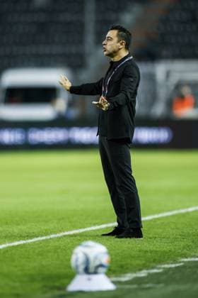 THESSALONIKI - Netherlands coach Xavi Hernandez during the UEFA Nations League match between Greece and the Netherlands at Toumba Stadium on October 1, 2026, in Greece. KOEN VAN WEEL ANP xVIxANPxSportx xxANPxIVx 571088602 originalFilename: 571088602