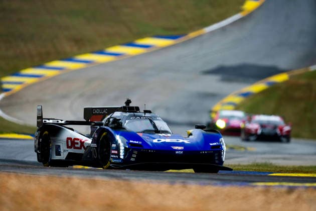 AUTO - IMSA - PETIT LE MANS 2026 10 ALBUQUERQUE Filipe (prt), STEVENS Will (gbr), TAYLOR Ricky (usa), Cadillac Wayne Taylor Racing, Cadillac V-Series.R, action during the 2026 Motul Petit Le Mans, 11th round of the 2026 IMSA WeatherTech SportsCar Championship, from October 1 to 3, 2026 on the Michelin Raceway Road Atlanta in Braselton, Georgia, United States of America - BraseltonUnited States Copyright: xFabrizioxBoldonix