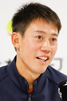October 1, 2026, Tokyo, Japan: Kei Nishikori (Japan) speaks during a press conference, PK, Pressekonferenz after his match against Frances Tiafoe (USA) for the Kinoshita Group Japan Open Tennis Championships at Ariake Colosseum in Tokyo. The tournament runs from September 29 to October 6. Tokyo Japan - ZUMAm191 20261001_aap_m191_059 Copyright: xRodrigoxReyesxMarinx