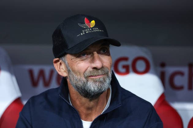 October 1, 2026, GER, Soccer, Men s, UEFA Nations League International Match, League A, Matchday 3, Germany vs. Serbia; Jürgen Klopp, Head Coach of Germany; DFB; DFL regulations prohibit any use of photographs as image sequences and or quasi-video; Munich, Allianz Arena, Bavaria, Germany Copyright: xNordphoto Schneiderx