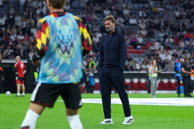 October 1, 2026, GER, Soccer, Men s, UEFA Nations League International Match, League A, Matchday 3, Germany vs. Serbia; Jürgen Klopp, Head Coach of Germany; DFB; DFL regulations prohibit any use of photographs as image sequences and or quasi-video; Munich, Allianz Arena, Bavaria, Germany Copyright: xNordphoto Schneiderx