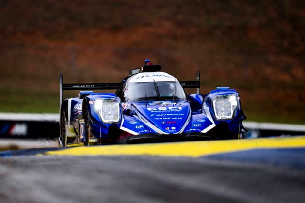 AUTO - IMSA - PETIT LE MANS 2026 22 DI RESTA Paul (gbr), GOLDBURG Dan (usa), LINDH Rasmus (swe), United Autosports USA, Oreca 07-Gibson, action during the 2026 Motul Petit Le Mans, 11th round of the 2026 IMSA WeatherTech SportsCar Championship, from October 1 to 3, 2026 on the Michelin Raceway Road Atlanta in Braselton, Georgia, United States of America - BraseltonUnited States Copyright: xFabrizioxBoldonix