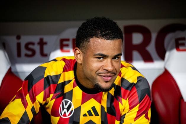 October 1, 2026, GER, Soccer, Men s, UEFA Nations League International Match, League A, Matchday 3, Germany vs. Serbia, Noah Atubolu (Germany), 21, Munich, Allianz Arena, Bavaria, Germany Copyright: xNordphoto Memmlerx