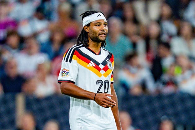 Nations League, Group A, Matchday 3, Germany vs. Serbia on October 1, 2026, at the Allianz Arena in Munich. Serge Gnabry, Germany Copyright: xBahhoxKarax
