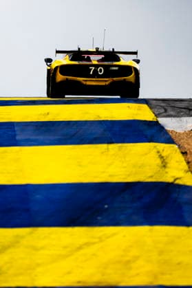 AUTO - IMSA - PETIT LE MANS 2026 70 IRIBE Brendan (usa), IRIBE Brendan (usa), SCHANDORFF Frederik (den), Inception Racing, Ferrari 296 GT3 Evo, action during the 2026 Motul Petit Le Mans, 11th round of the 2026 IMSA WeatherTech SportsCar Championship, from October 1 to 3, 2026 on the Michelin Raceway Road Atlanta in Braselton, Georgia, United States of America - BraseltonUnited States Copyright: xFabrizioxBoldonix