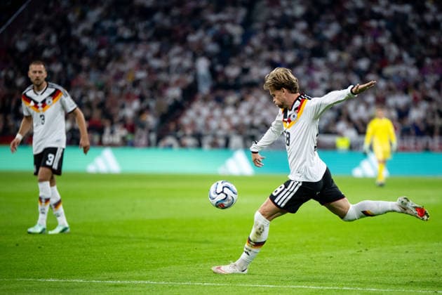 October 1, 2026, GER, Soccer, Men s, UEFA Nations League International Match, League A, Matchday 3, Germany vs. Serbia, Maximilian Mittelstädt (Germany), 6:00 p.m., Munich Allianz Arena, Bavaria, Germany Copyright: xNordphoto Memmlerx