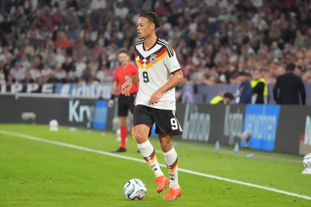 Derry Scherhant Germany Munich October 1, 2026 Germany vs. Serbia, UEFA Nations League, Matchday 3, Allianz Arena