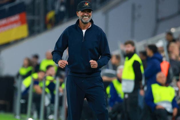 UEFA Nations League Match 26 vs. 27: Germany vs. Serbia on October 1, 2026, at the Allianz Arena in Munich. Coach: Jürgen Klopp (Germany) MH