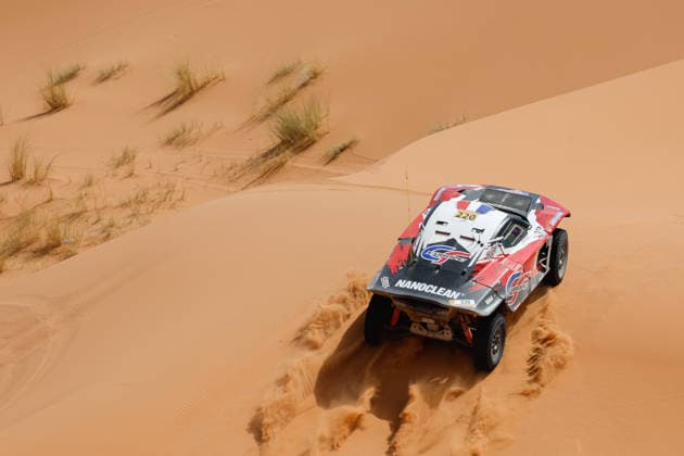 W2RC - RALLYE DU MAROC 2026 220 SERRADORI Mathieu (fra), MINAUDIER Loïc (fra), Century Racing CR7, Century Racing Factory Team, FIA W2RC, ULT T1+, action, during the Stage 3 of the Rallye du Maroc 2026, 4th round of the 2026 WR2C Championship from October 1, 2026 around Zagora, Morocco - AgadirMorocco Copyright: xFREDERICxLExFLOCxHx