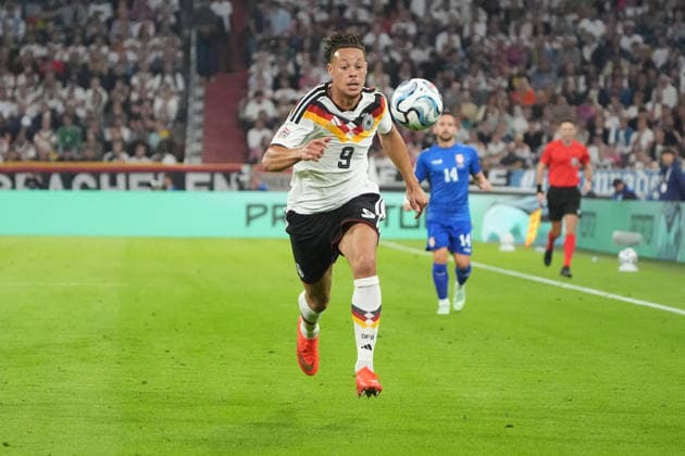 Derry Scherhant Germany Munich October 1, 2026 Germany vs. Serbia, UEFA Nations League, Matchday 3, Allianz Arena