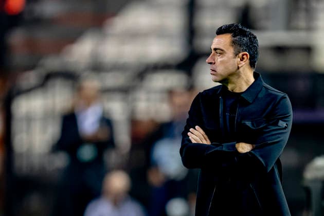 THESSALONIKI Netherlands head coach Xavi Hernandez during the UEFA Nations League match between Greece and the Netherlands at Toumba Stadium on October 1, 2026, in Thessaloniki, Greece. Photo by DeFodi Images