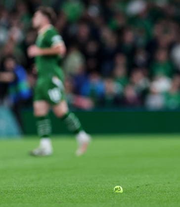 UEFA Nations League Group Stage, Aviva Stadium, Dublin 1 10 2026 Republic of Ireland vs Austria A view of tennis balls thrown onto the field by protestors A view of tennis balls thrown onto the field by protestors 1 10 2026 Copyright: xx RB1_8798