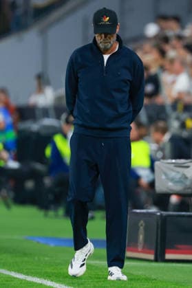 UEFA Nations League, Matchday 26–27: Germany vs. Serbia on October 1, 2026, at the Allianz Arena in Munich; Coach Jürgen Klopp of Germany looks pensive MH