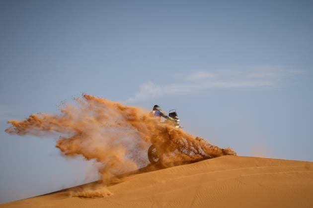 W2RC - RALLYE DU MAROC 2026 20 NOAH KOITHA VEETIL Harith (ind), Sherco TVS Rally Factory, Sherco 450 SEF Rally, FIM W2RC, Rally 2, action, during the Stage 3 of the Rallye du Maroc 2026, 4th round of the 2026 WR2C Championship from October 1, 2026 around Zagora, Morocco - AgadirMorocco Copyright: xFREDERICxLExFLOCxHx