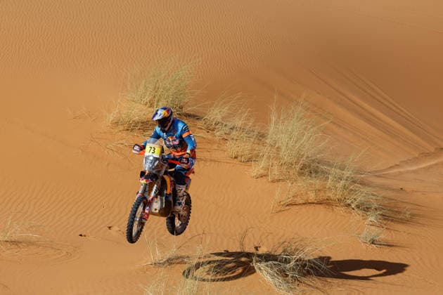 W2RC - RALLYE DU MAROC 2026 73 CANET Edgar (esp), Red Bull KTM Factory Racing, KTM 450 Rally Factory, FIM W2RC, Rally GP J, action, during the Stage 3 of the Rallye du Maroc 2026, 4th round of the 2026 WR2C Championship from October 1, 2026 around Zagora, Morocco - AgadirMorocco  Copyright: xFREDERICxLExFLOCxHx