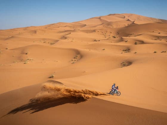 W2RC - RALLYE DU MAROC 2026 69 BRUNO Crivilin (bra), Monster Energy Honda HRC, Honda 450 Rally Factory Replica, FIM W2RC, Rally 2, action, during the Stage 3 of the Rallye du Maroc 2026, 4th round of the 2026 WR2C Championship from October 1, 2026 around Zagora, Morocco - AgadirMorocco  Copyright: xFREDERICxLExFLOCxHx