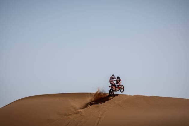 W2RC - RALLYE DU MAROC 2026 14 DOCHERTY Michael (rsa), Hero Motosports Team Rally, Hero 450 Rally, FIM W2RC, Rally 2, action, during the Stage 3 of the Rallye du Maroc 2026, 4th round of the 2026 WR2C Championship from October 1, 2026 around Zagora, Morocco - AgadirMorocco Copyright: xFREDERICxLExFLOCxHx