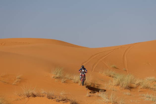 W2RC - RALLYE DU MAROC 2026 84 VENTURA Martim (por), Monster Energy Honda HRC, Honda CRF 450, FIM W2RC, Rally 2, actionN during the Stage 3 of the Rallye du Maroc 2026, 4th round of the 2026 WR2C Championship from October 1, 2026 around Zagora, Morocco - AgadirMorocco Copyright: xFREDERICxLExFLOCxHx