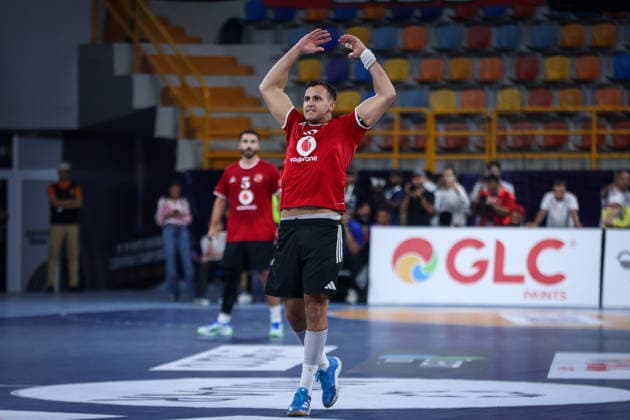 Zamalek V Al Ahly - 19th IHF Men s Club World Championship, WM, Weltmeisterschaft 2026 - Bronze Medal Match Nabil Sherif of Al Ahly plays during the 19th IHF Men s Club World Championship 2026 bronze medal match between Zamalek and Al Ahly at the New Administrative Capital Covered Hall on October 1, 2026. New Cairo -New Capital Egypt  Copyright: xAymanxArefx originalFilename:aref-notitle261001_npnAb