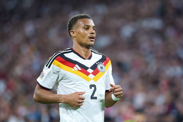October 1, 2026, GER, Soccer, Men s, UEFA Nations League International Match, League A, Matchday 3, Germany vs. Serbia, Malick Thiaw, Germany 2, DFB, DFL regulations prohibit any use of photographs as image sequences and or quasi-video, Munich, Allianz Arena, Bavaria, Germany Copyright: xNordphoto Schneiderx