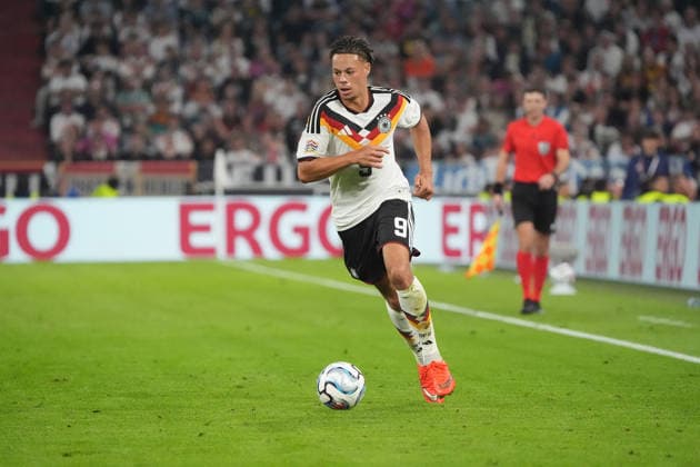 Derry Scherhant Germany Munich October 1, 2026 Germany vs. Serbia, UEFA Nations League, Matchday 3, Allianz Arena