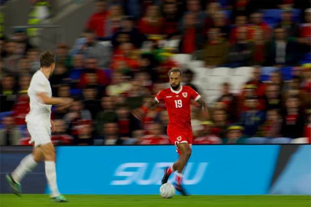RECORD DATE NOT STATED Football - UEFA Nations League - Group A4 - Wales v Norway CARDIFF, WALES - Thursday, October 1, 2026: Wales Sorba Thomas during the UEFA Nations League Group A4 Matchday 3 match between Wales and Norway at the Cardiff City Stadium. (Photo by David Rawcliffe Propaganda) CARDIFF Cardiff City Stadium CARDIFF WALES  Copyright: xDavidxRawcliffex 2026-10-01-Wales_v_Norway-060