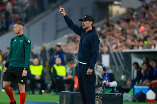 UEFA Nations League, Matchday 26–27: Germany vs. Serbia on October 1, 2026, at the Allianz Arena in Munich. Coach: Jürgen Juergen Klopp (Germany) MH