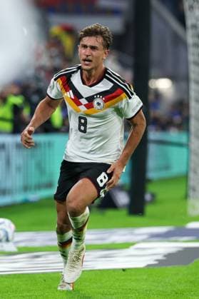 Tom Bischof celebrates Germany s 1-0 goal, Germany vs. Serbia, Soccer, UEFA Nations League, Matchday 3, October 1, 2026, Munich, Bavaria, Germany Copyright: xkolbert-press ChristianxKolbertx