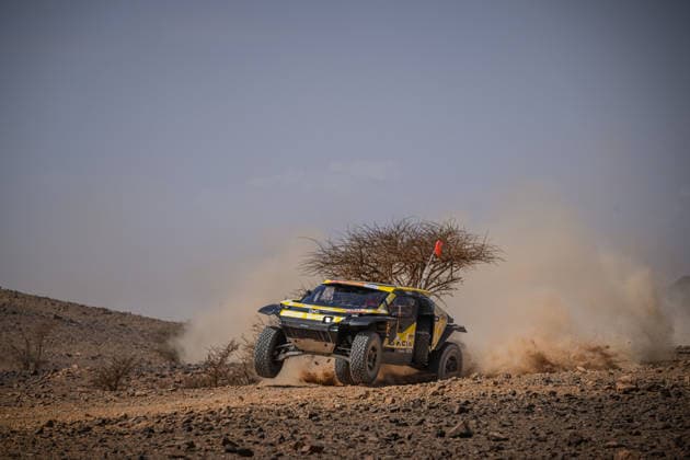 W2RC - RALLYE DU MAROC 2026 223 MORAES Lucas (bra), MORENO Pablo (esp), Dacia Sandrider, The Dacia Sandriders, FIA W2RC, ULT T1+, action, during the Stage 1 of the Rallye du Maroc 2026, 4th round of the 2026 WR2C Championship from September 29, 2026 between Agadir and Zagora, Morocco - AgadirMorocco  Copyright: xFREDERICxLExFLOCxHx