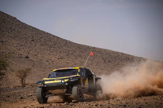 W2RC - RALLYE DU MAROC 2026 223 MORAES Lucas (bra), MORENO Pablo (esp), Dacia Sandrider, The Dacia Sandriders, FIA W2RC, ULT T1+, action, during the Stage 1 of the Rallye du Maroc 2026, 4th round of the 2026 WR2C Championship from September 29, 2026 between Agadir and Zagora, Morocco - AgadirMorocco  Copyright: xFREDERICxLExFLOCxHx