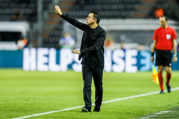 THESSALONIKI - Netherlands coach Xavi Hernandez during the UEFA Nations League match between Greece and the Netherlands at Toumba Stadium on October 1, 2026, in Greece. KOEN VAN WEEL ANP xVIxANPxSportx xxANPxIVx 571094589 originalFilename: 571094589