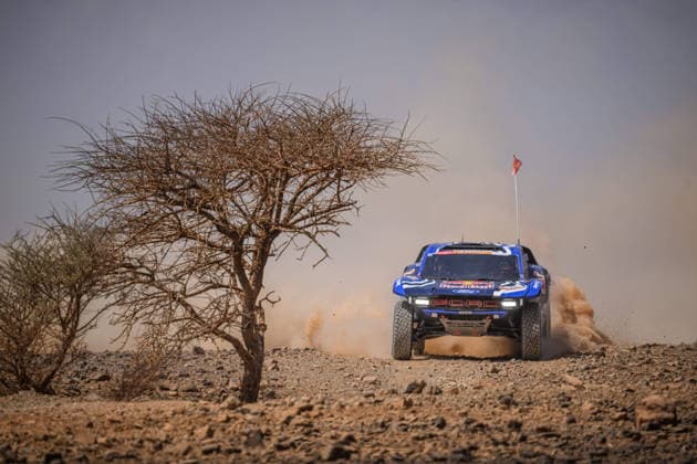 W2RC - RALLYE DU MAROC 2026 225 SAINZ Carlos (esp), OLIVERAS Daniel (esp), Ford Raptor, Ford Racing, FIA W2RC, ULT T1+, action, during the Stage 1 of the Rallye du Maroc 2026, 4th round of the 2026 WR2C Championship from September 29, 2026 between Agadir and Zagora, Morocco - AgadirMorocco  Copyright: xFREDERICxLExFLOCxHx