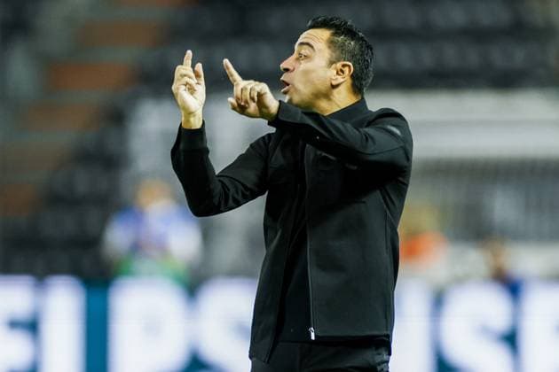THESSALONIKI - Netherlands coach Xavi Hernandez during the UEFA Nations League match between Greece and the Netherlands at Toumba Stadium on October 1, 2026, in Greece. KOEN VAN WEEL ANP xVIxANPxSportx xxANPxIVx 571094601 originalFilename: 571094601