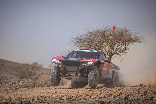 W2RC - RALLYE DU MAROC 2026 220 SERRADORI Mathieu (fra), MINAUDIER Loïc (fra), Century Racing CR7, Century Racing Factory Team, FIA W2RC, ULT T1+, action, during the Stage 1 of the Rallye du Maroc 2026, 4th round of the 2026 WR2C Championship from September 29, 2026 between Agadir and Zagora, Morocco - AgadirMorocco Copyright: xFREDERICxLExFLOCxHx